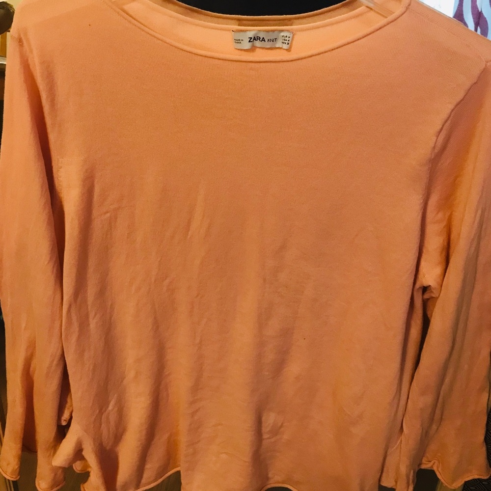 Zara knit top size medium